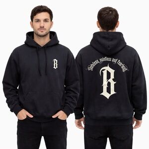 Boneless Black Hoodie XL